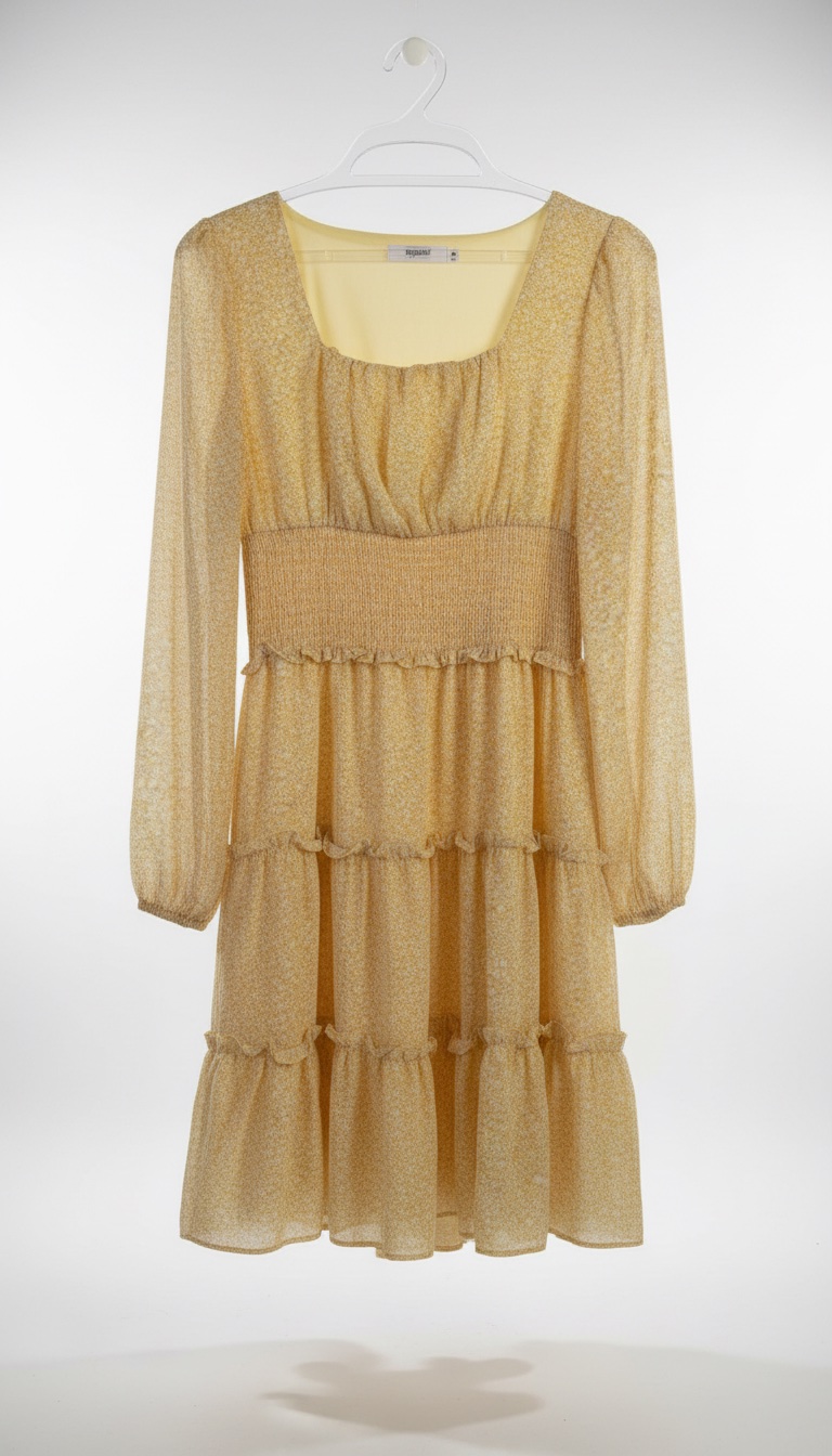 Robe jaune taille s 