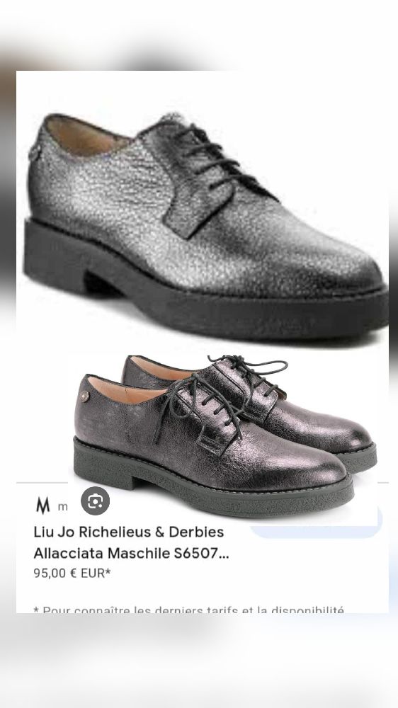 Derbies LiuJo vrai cuir