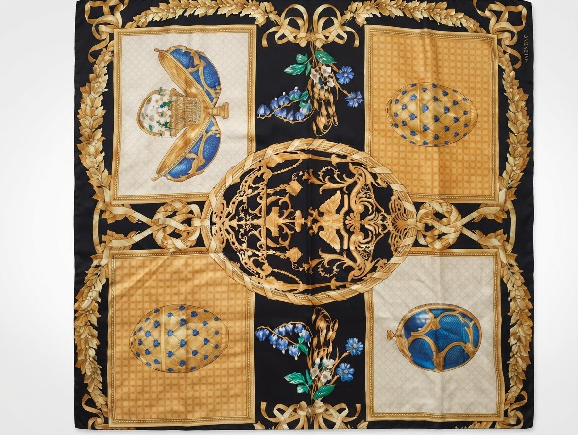 Foulards Valentino authentique 