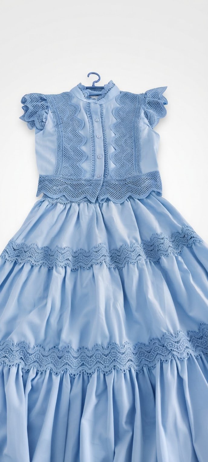 Ensemble bleu ciel