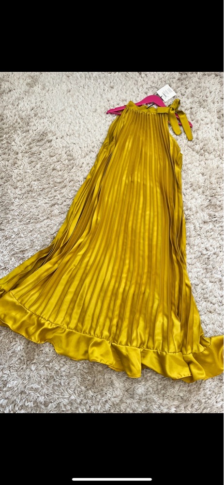 Robe plissée très tendance
