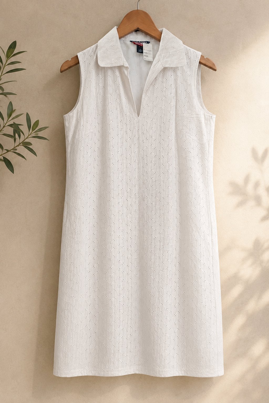 Robe, broderie anglaise 