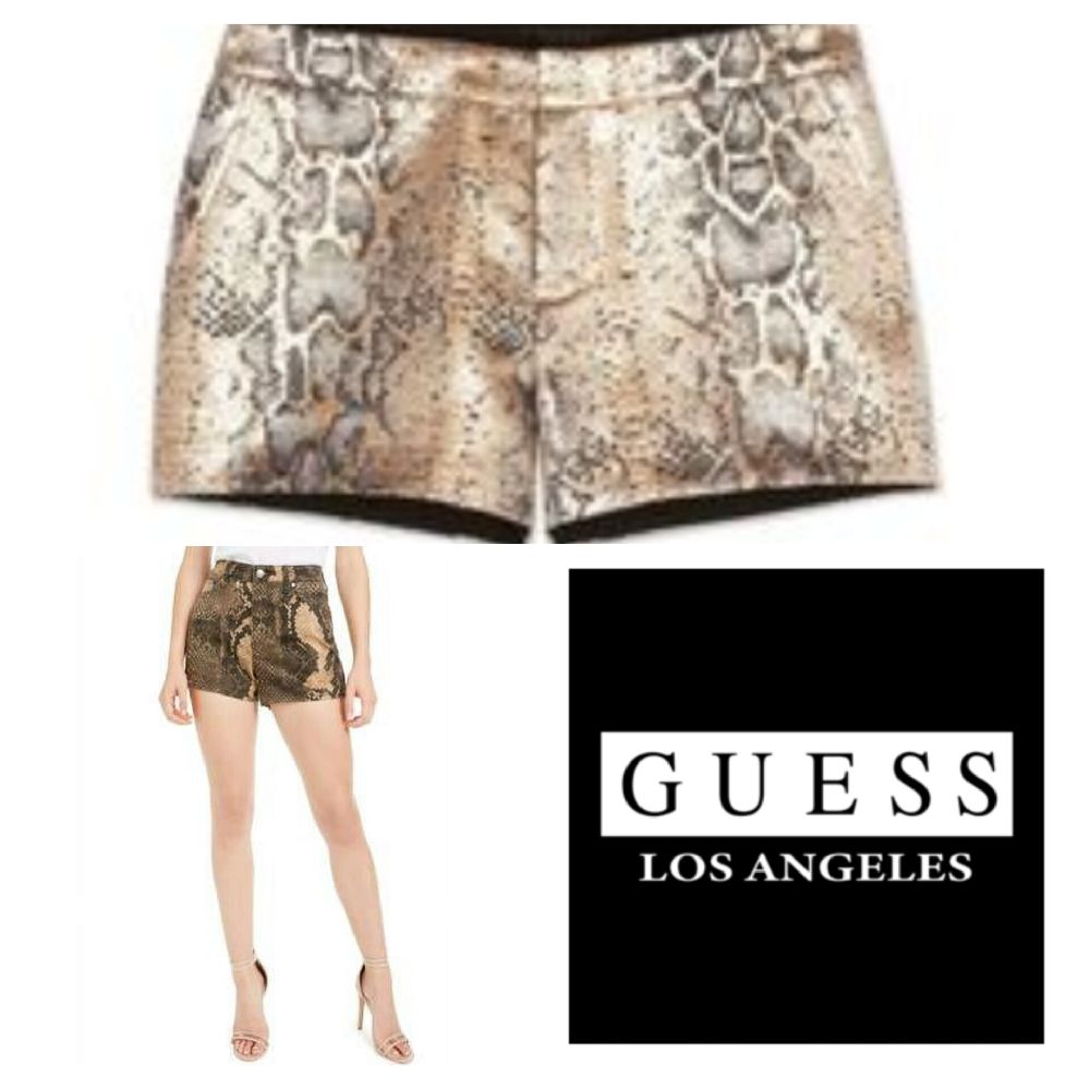 Guess short imprimé serpent tailleS