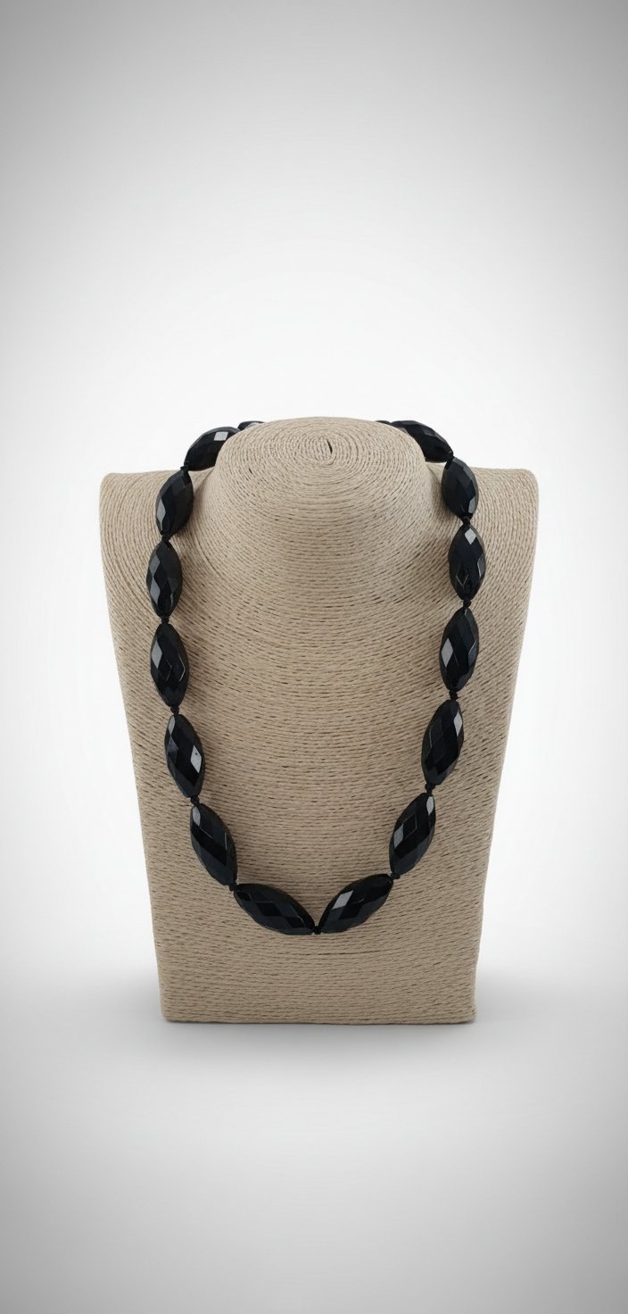 Collier en pierres d'Onyx