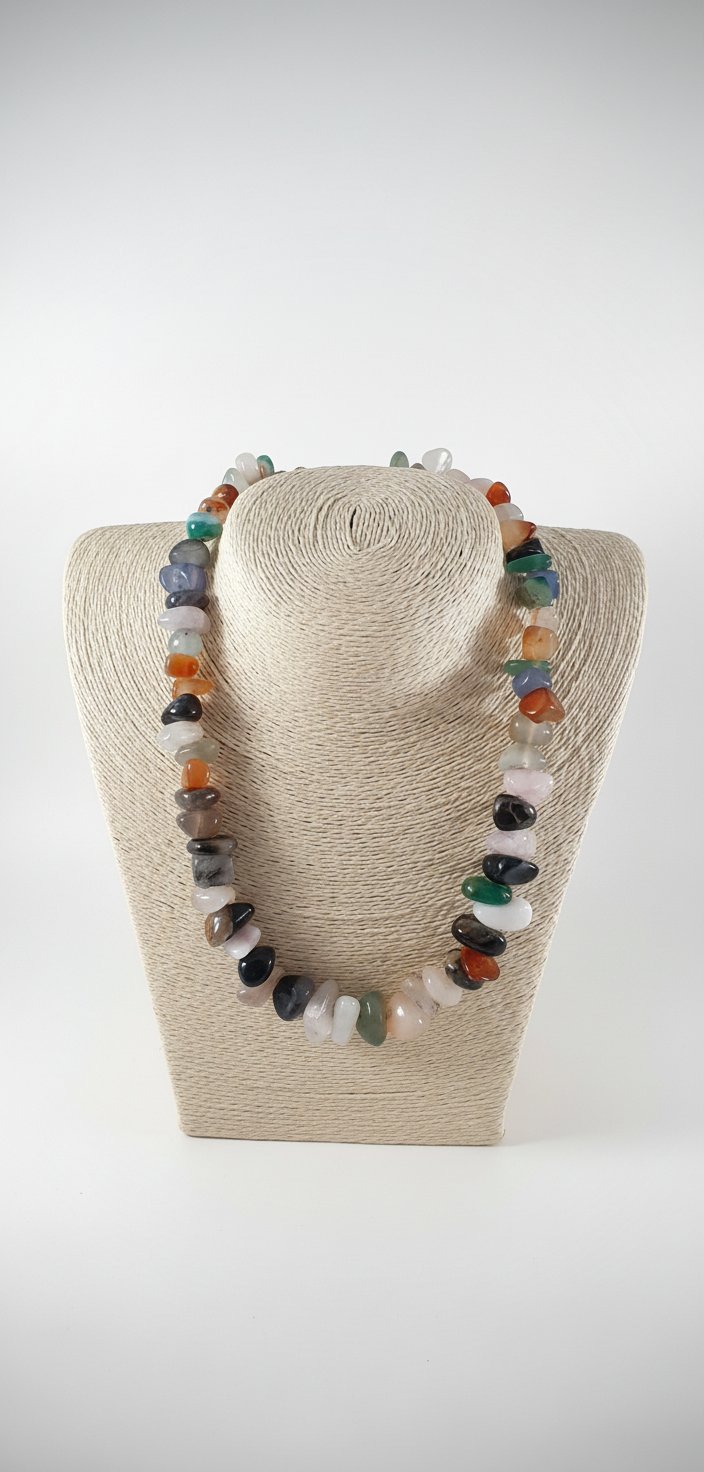Collier en pierres naturelles 