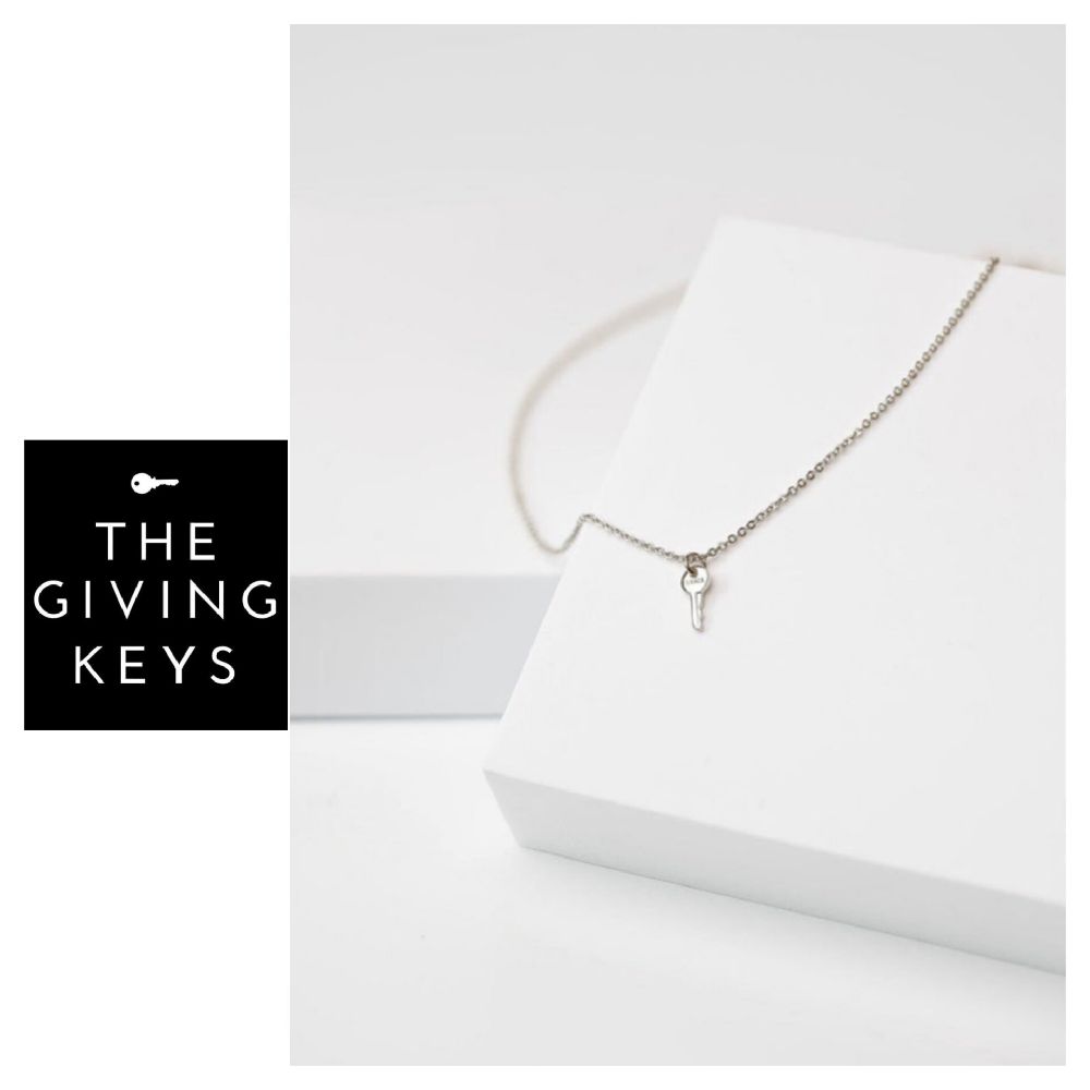 Collier mini clé THE giving keys