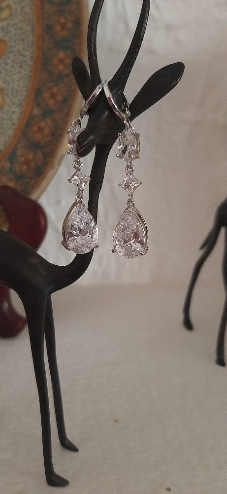 Boucles d'oreilles en cristal