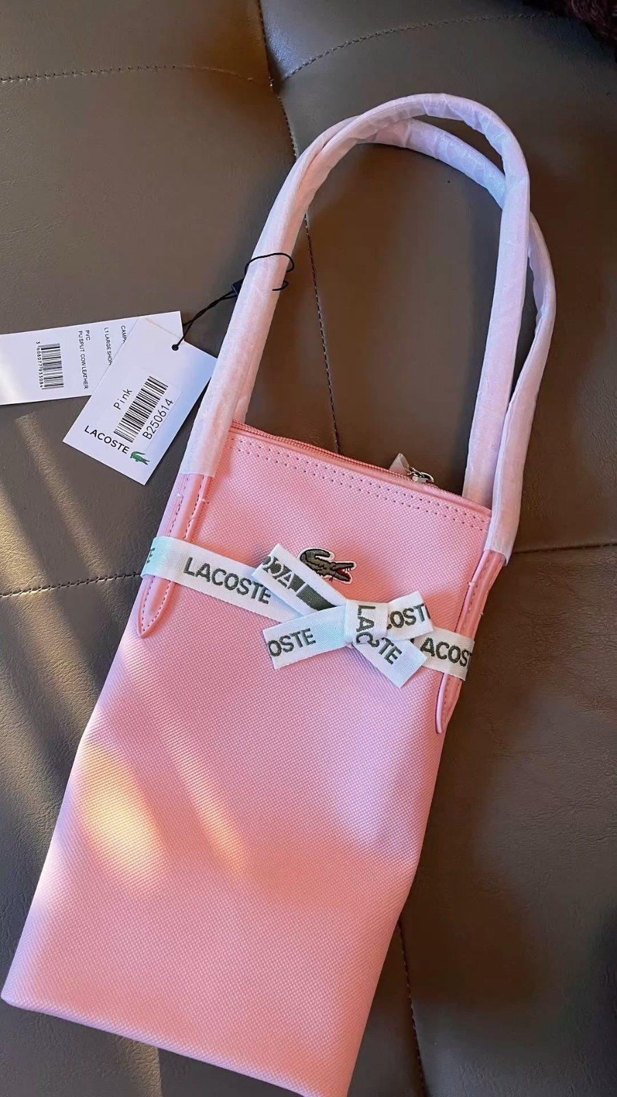 Sac Lacoste rose 🎀🩷
