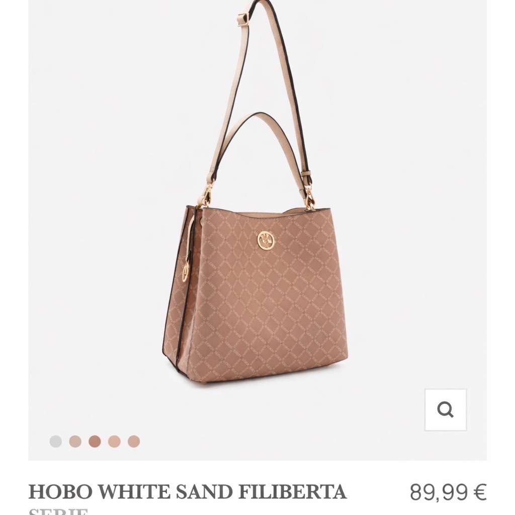 HOBO SAND FILIBERTA shoulder bag authentique