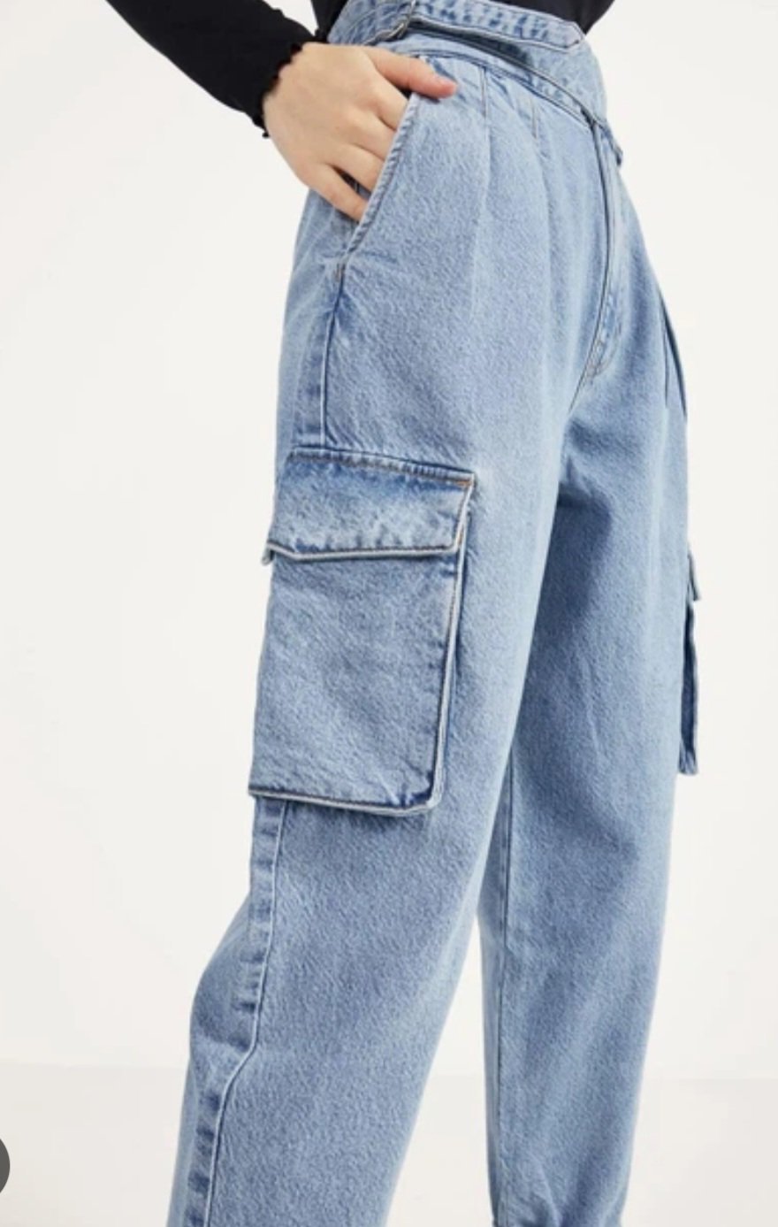 Total look denim bershka