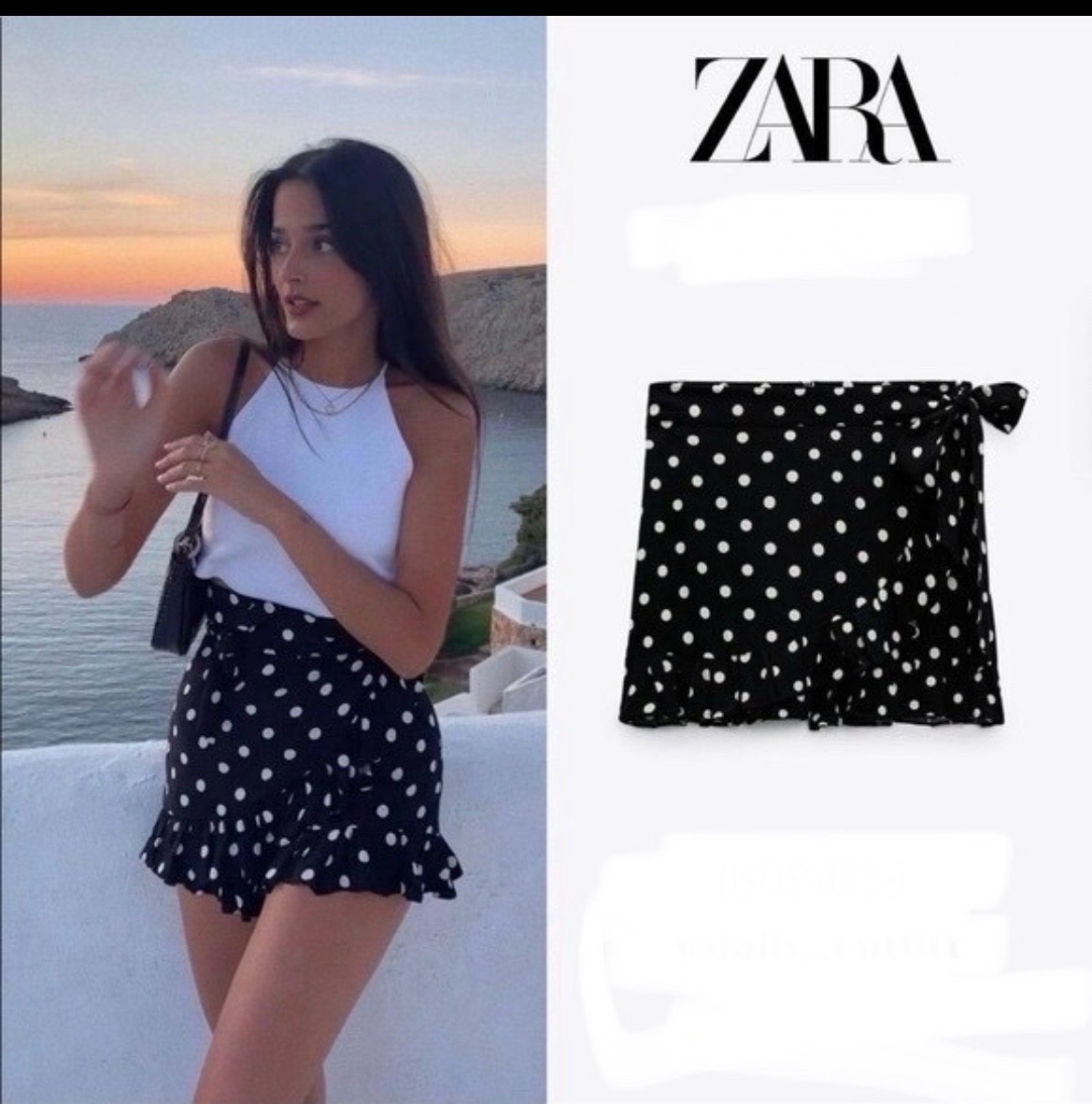 Jupe short 🤍🖤