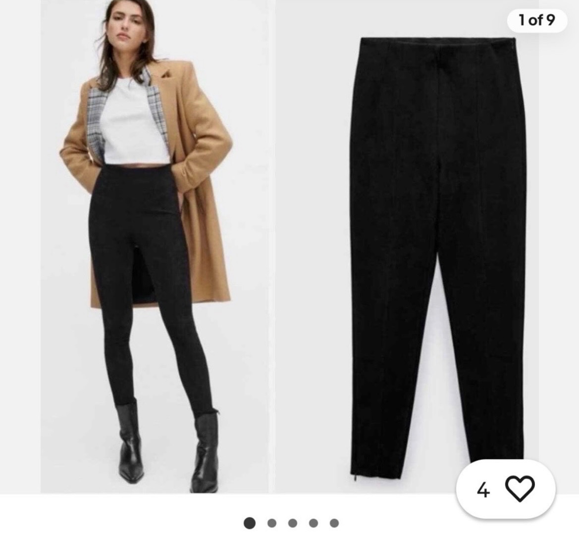 Legging en daim 🖤