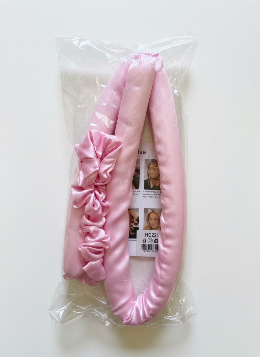 Heatless curling set 