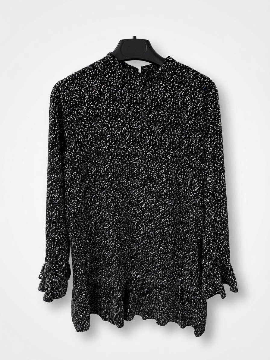 Robe noir et blanc 