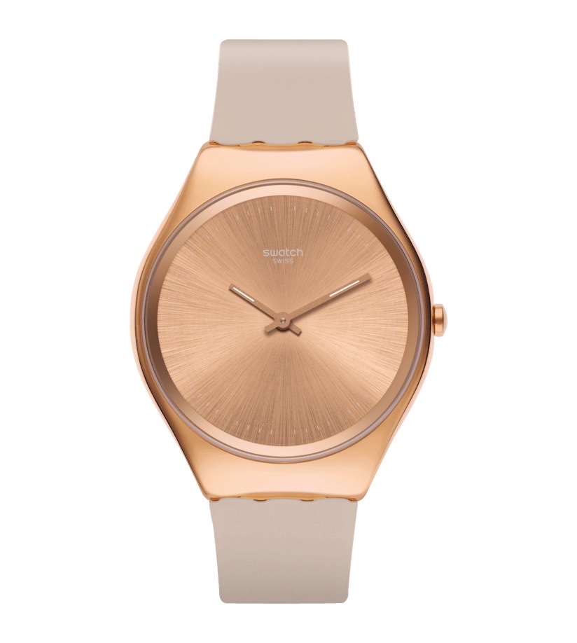 Montre Swatch Skin Irony Rose Gold – Excellent état + boîte