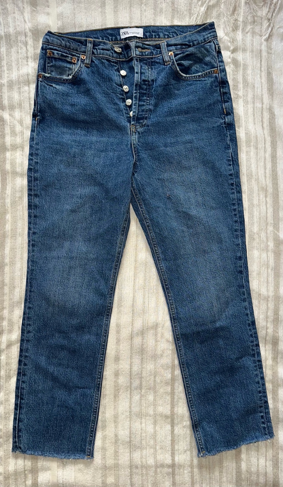 Jean Zara bleu denim