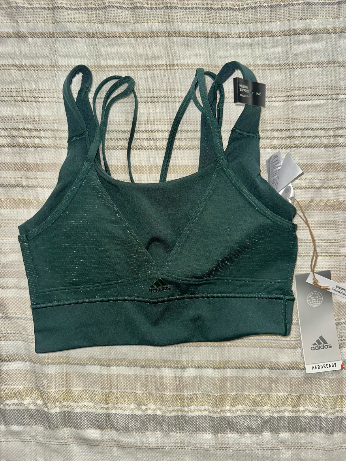 Brassière Adidas verte