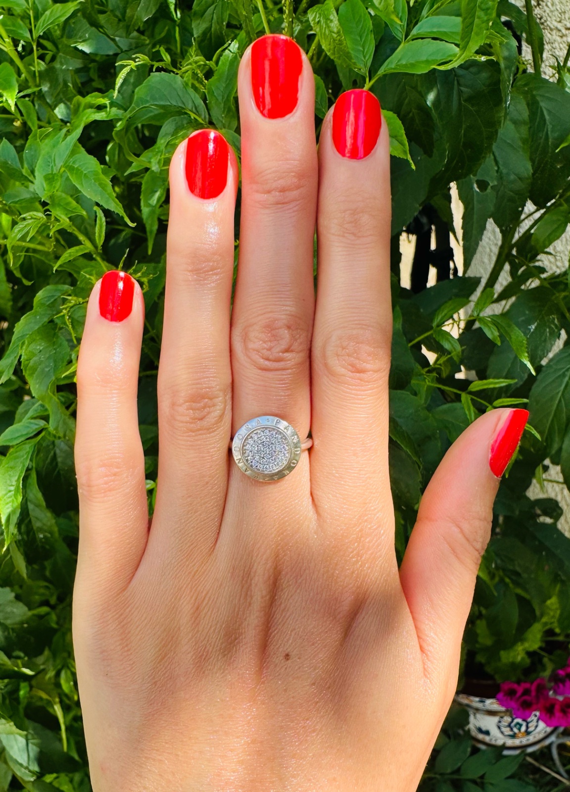 Bague Pandora en argent S925