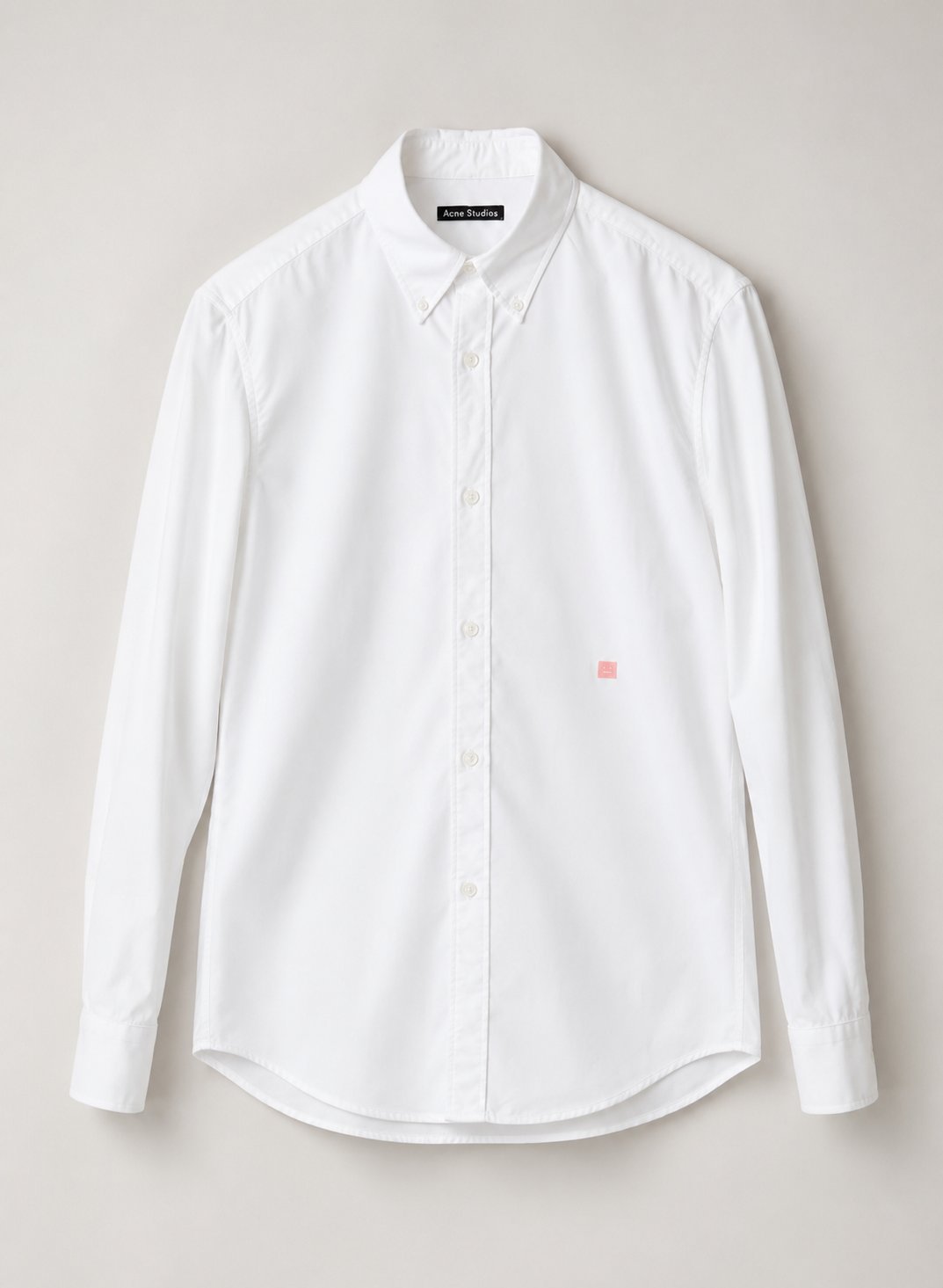Chemise Haut de Gamme Acné Studios Ohio Face - Blanche - Taille S