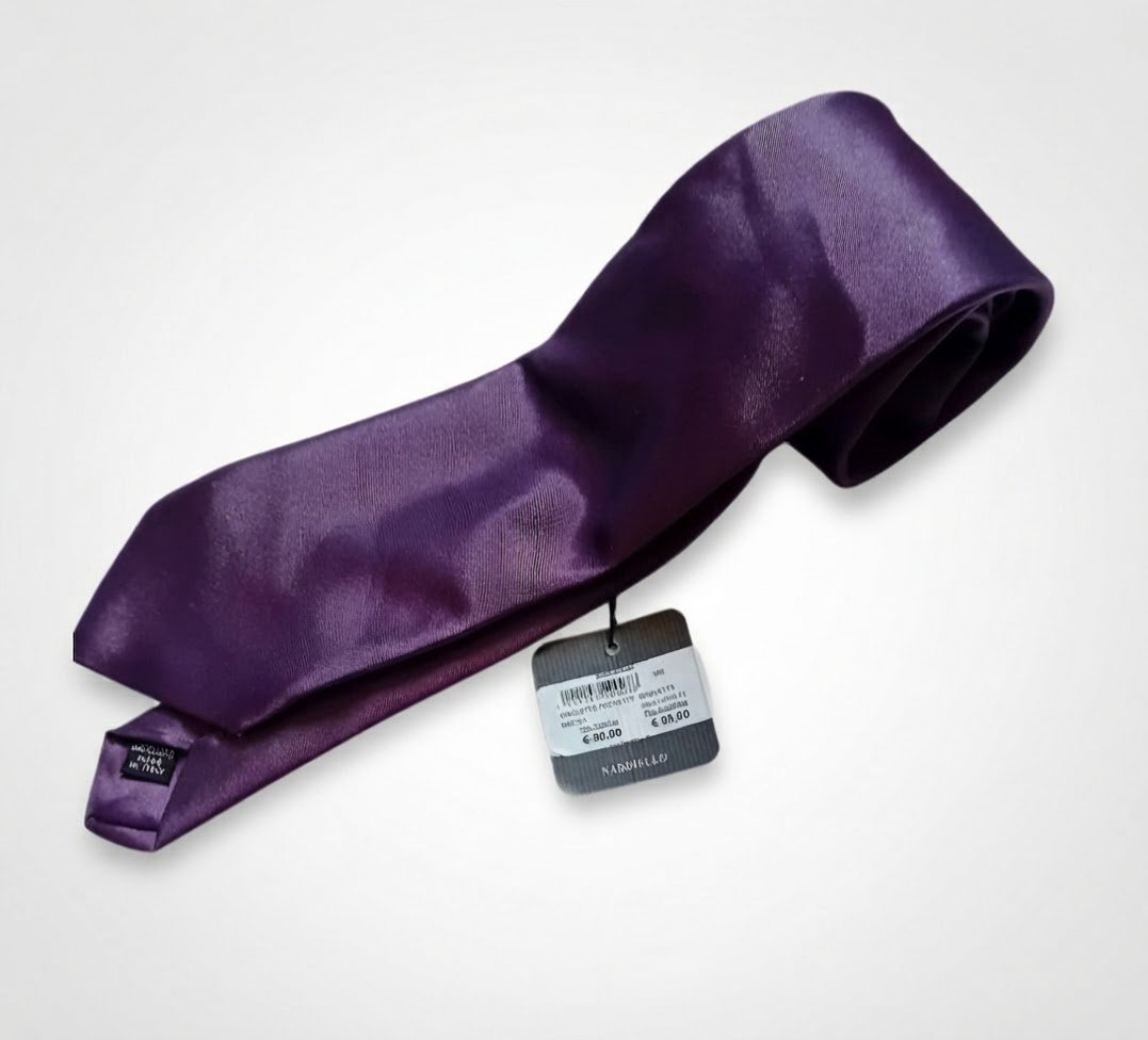 Cravate MACRA( Distribuée par Nardiello) - Made In Italy- Neuf Avec Étiquettes - Tissage Jacquard 