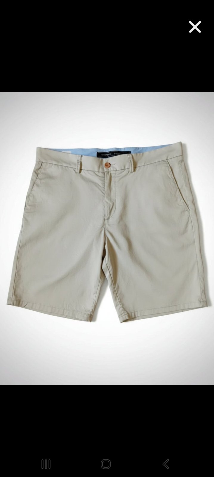 Bermuda Harmont&Blaine - Beige Sable - Made In Italy  - Taille 44Eu - Éxellent État 