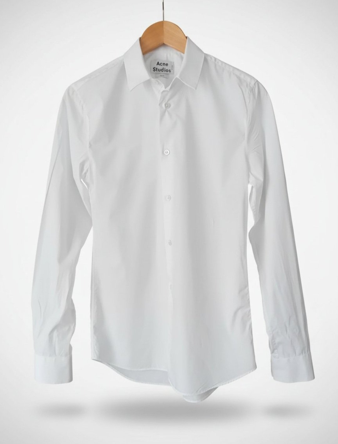Chemise Acné Studios Blanche  - Slim Fit - Col Classique - Taille 44(XS) 