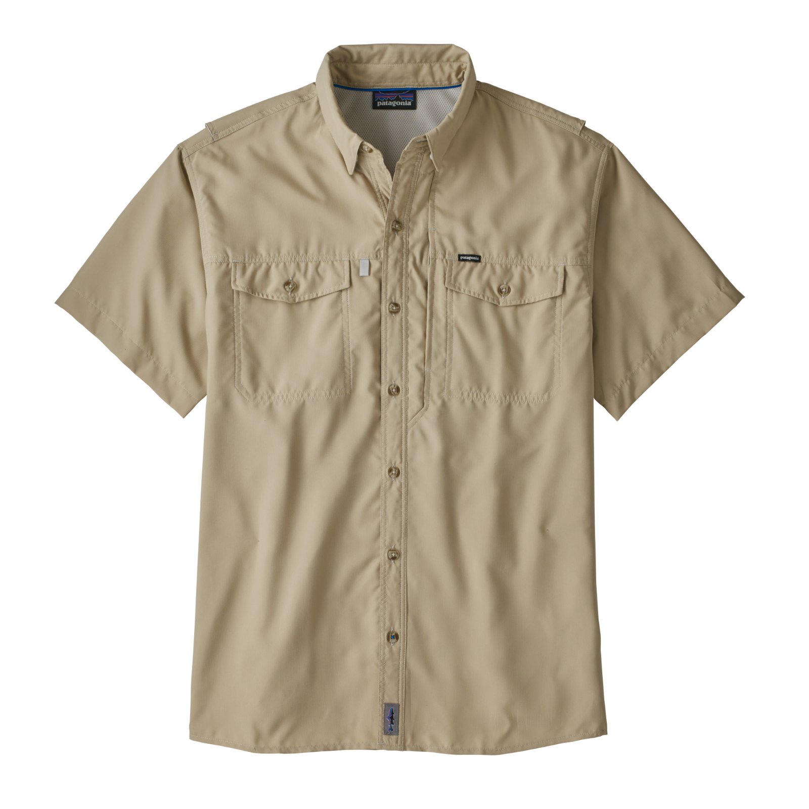 Chemise Technique UPF 50+ Patagonia Sol Patrol II - Taille M - Beige Sable - Neuve sans Étiquettes 