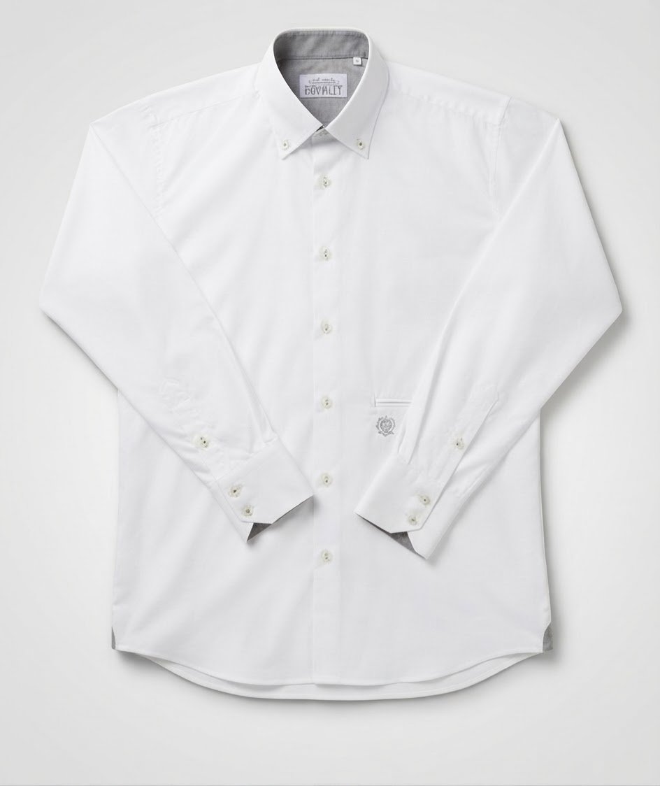 Chemise Élégante Camp David-Gamme Wite Essentials- Fabrication Premium-Taille 41 (L)-Moderne Fit- Blanche 
