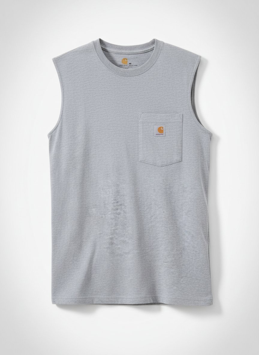 Débardeur Carhartt Gris  - Relaxed Fit - Taille 2XL Presque neuf 