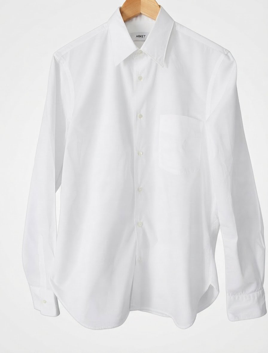 Chemise Blanche  Aspesi - 100% Coton  - Taille 41 (16)