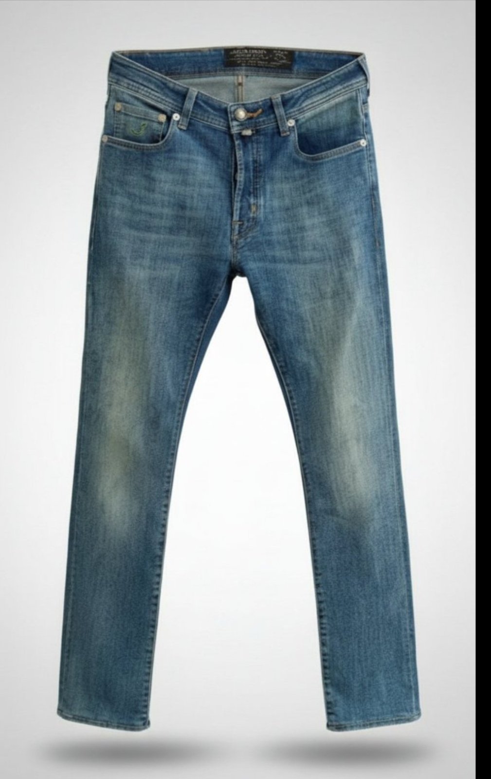 Jean Jacob Cohen original modèle 688 Coupe Slim Confortable-Denim Italien Haute de gamme Taille 30 