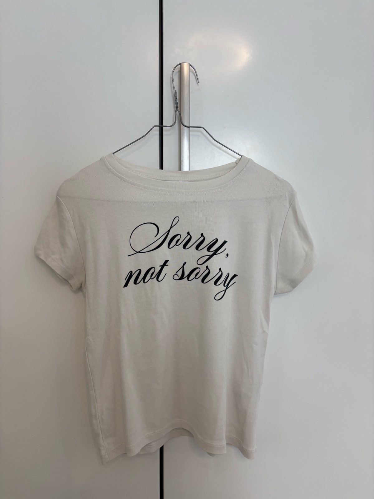 T-shirt blanc 100% coton 