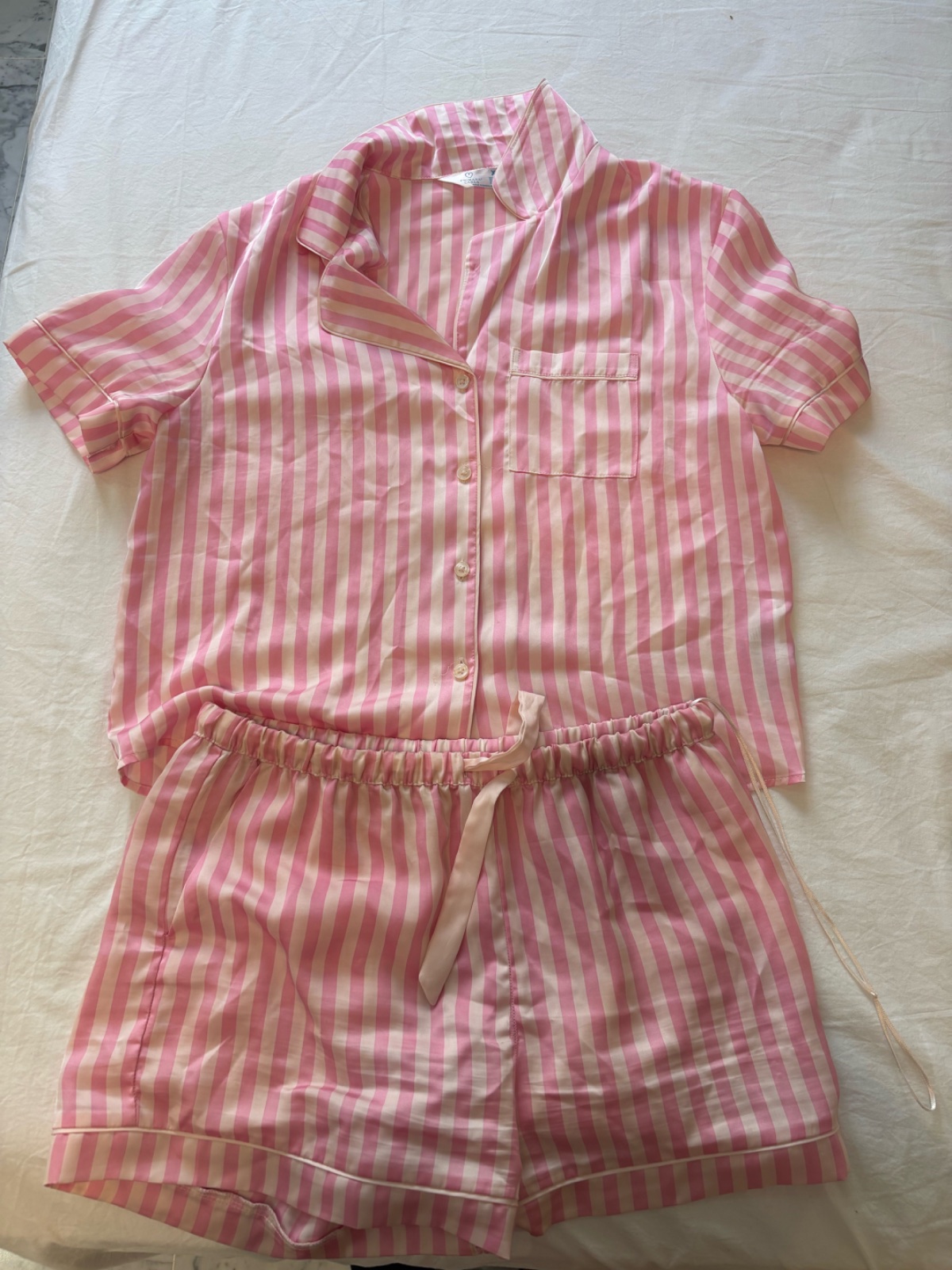 Ensemble pyjamas rayée