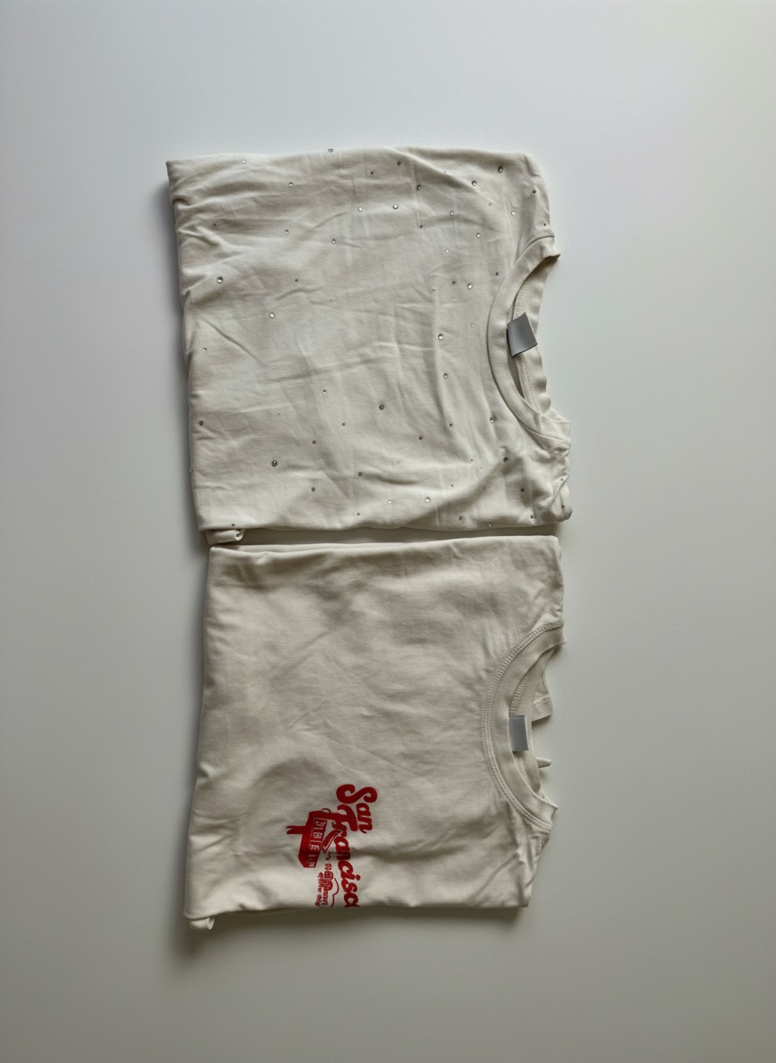 Pack de deux t-shirt de tres bonne qualite 