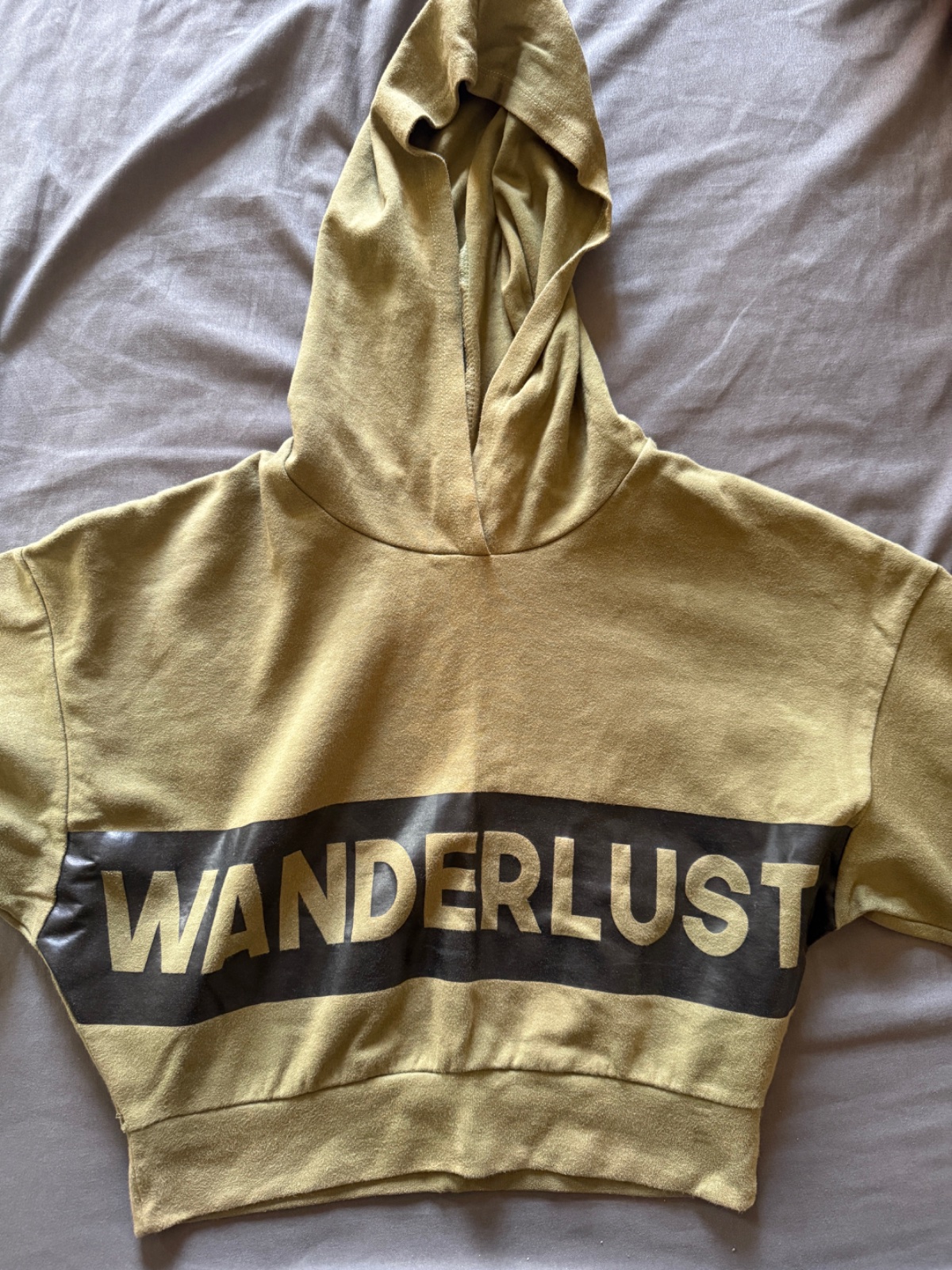 Pull à capuche(hoodie) vert militaire