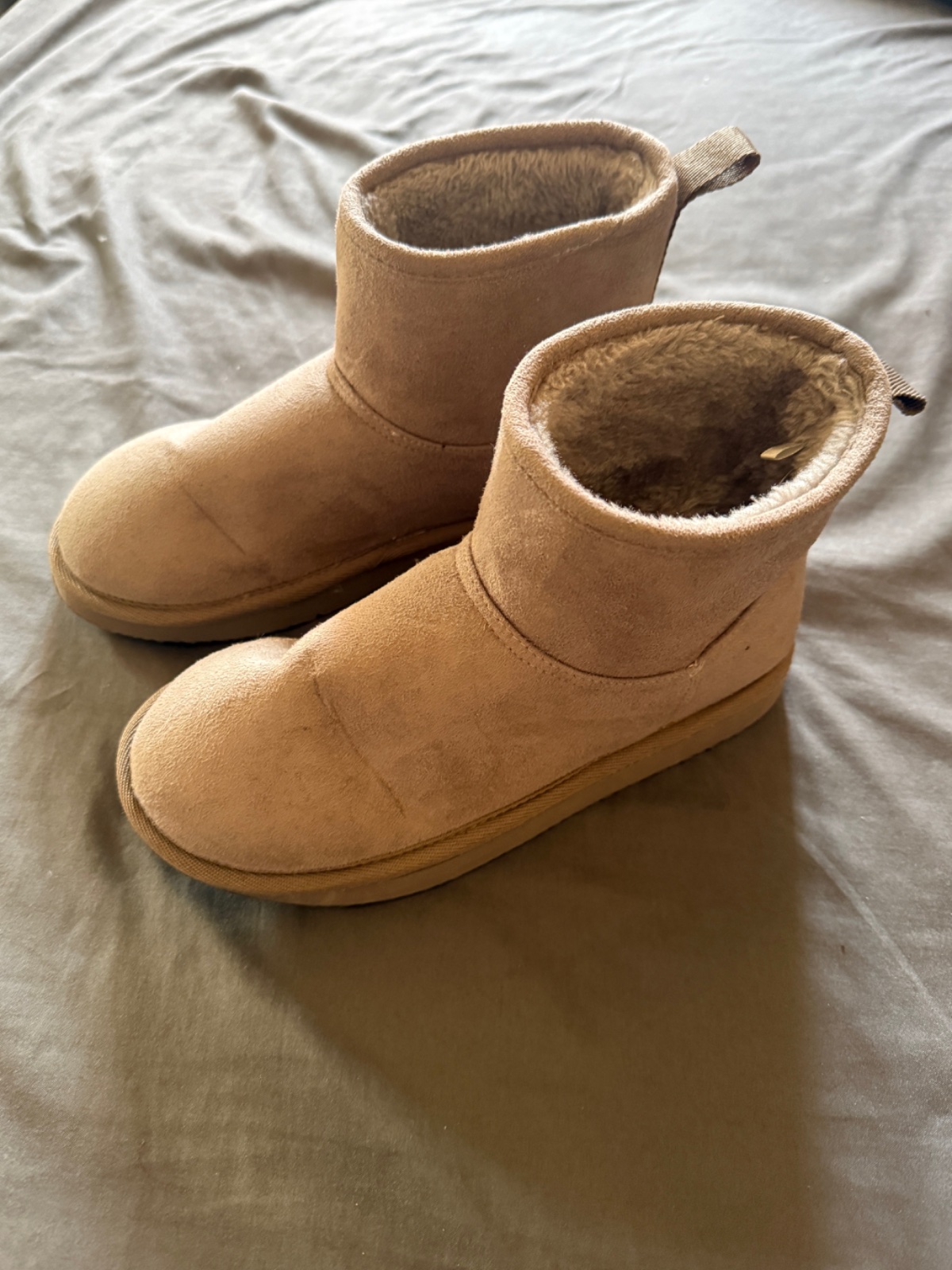 Boots en beige