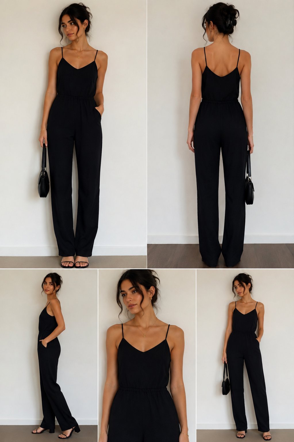 Combinaison Topshop noire