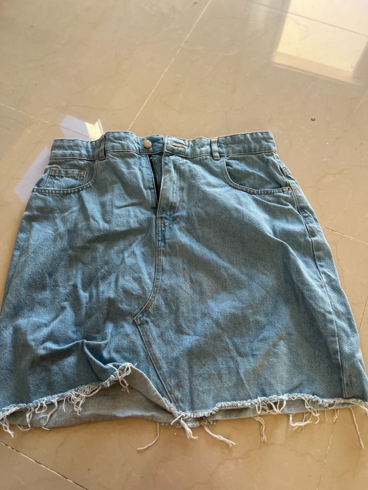 Jupe denim 