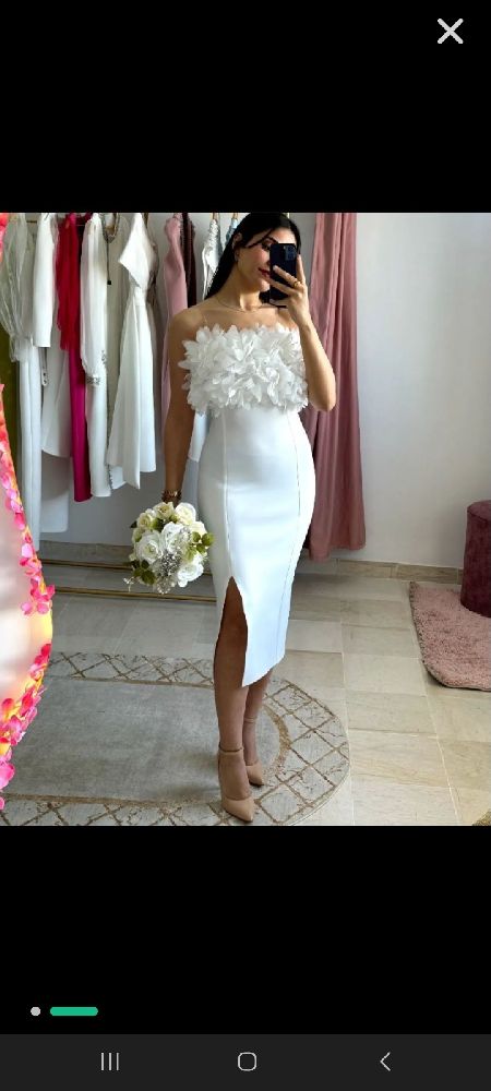 Robe blanche