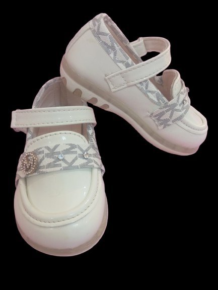 Chaussure blanc et gris 