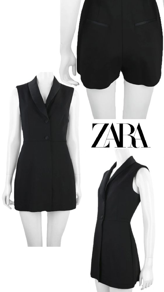 Zara France 🇫🇷 | Blazer Short 🖤