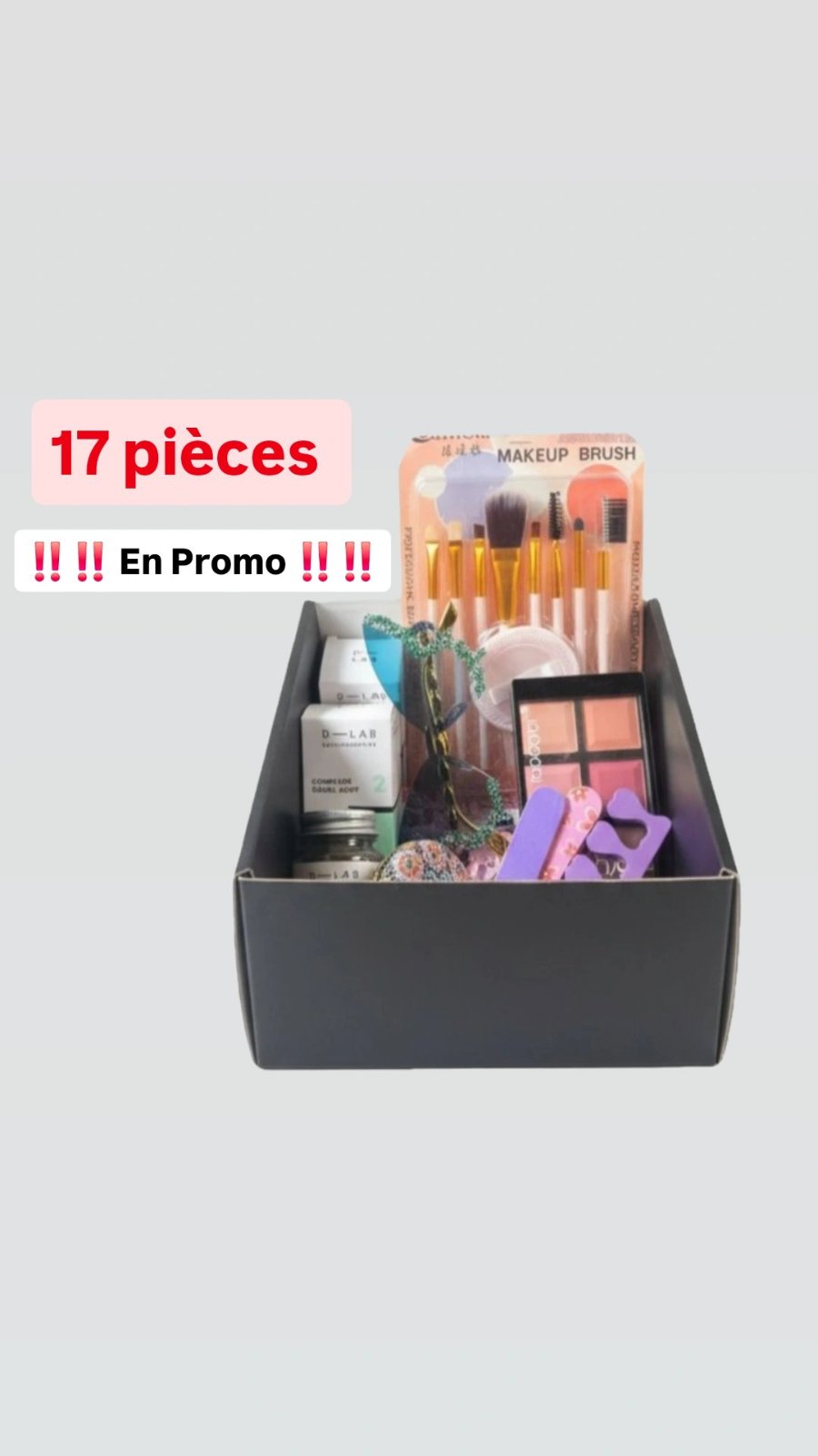 17 pièces | Mystery Box 😍💅🏻💄 En Promoo ‼️❣️