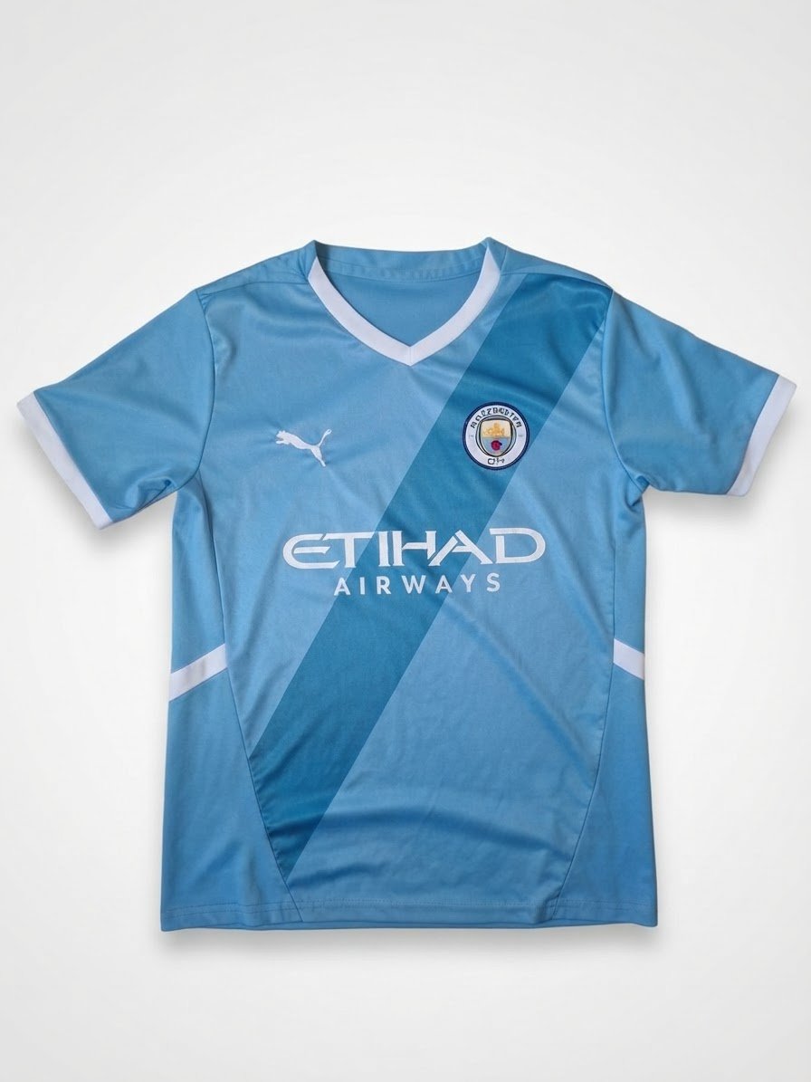 T shirt bleu ciel de man city 1er copie 