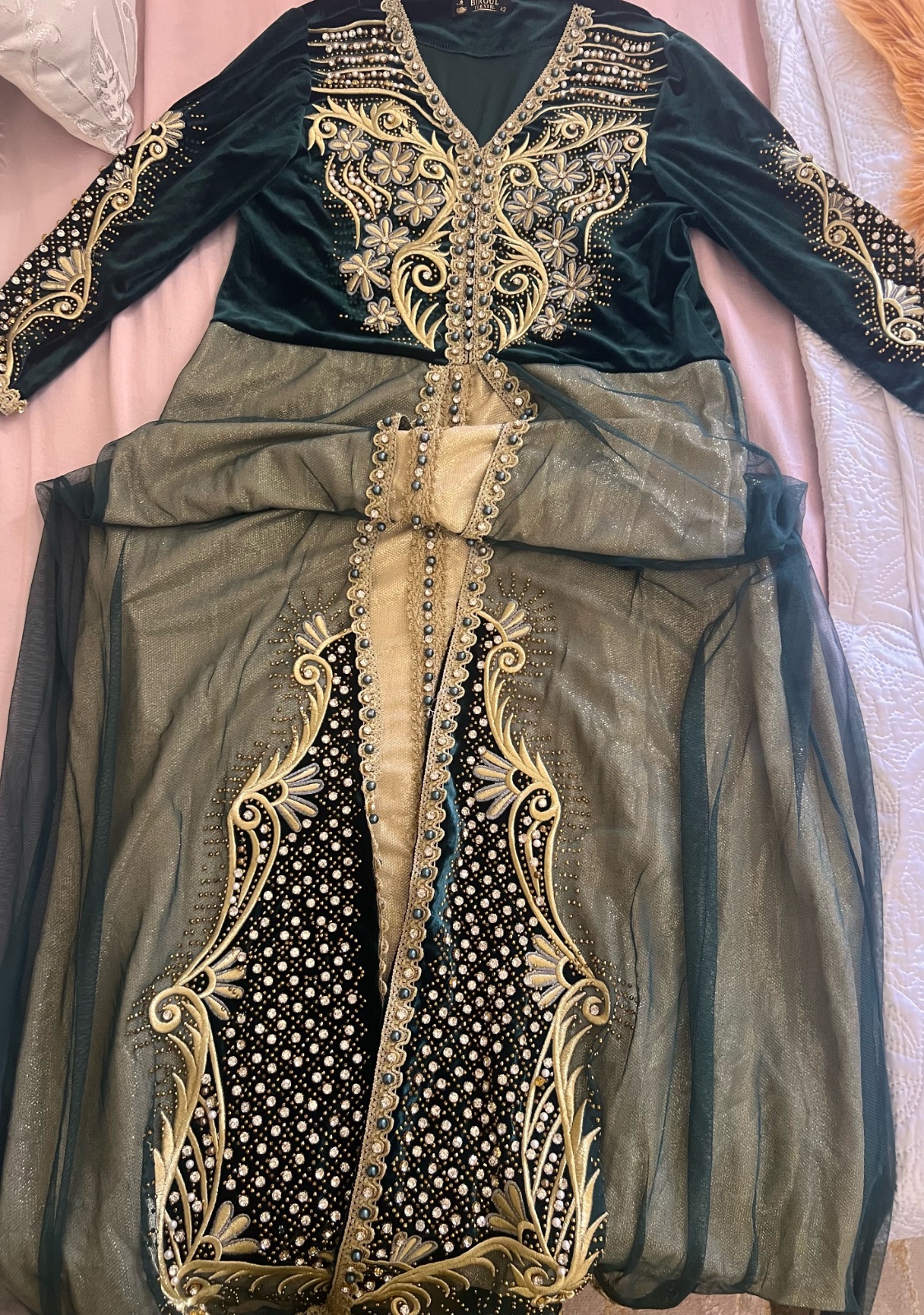 Caftan vert 