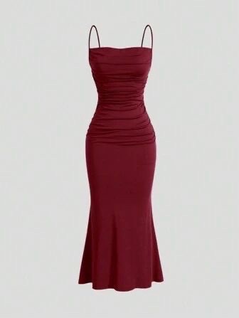 Robe rouge burgundy 
