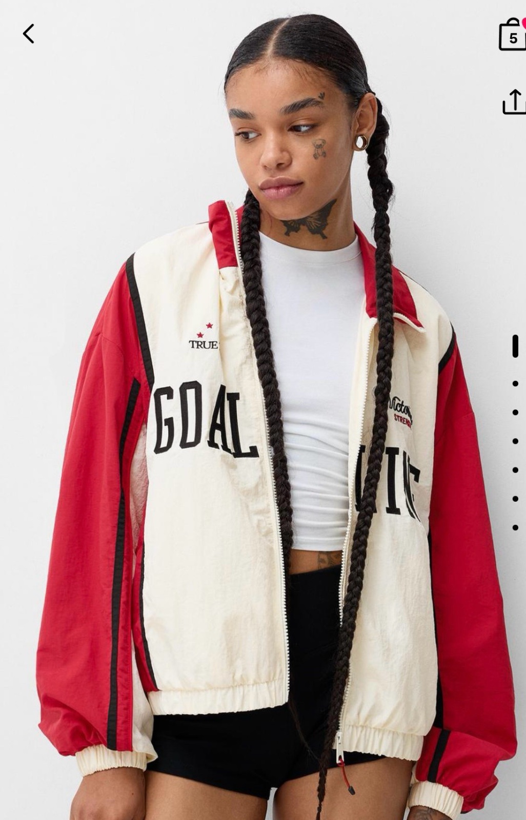 Blouson rouge