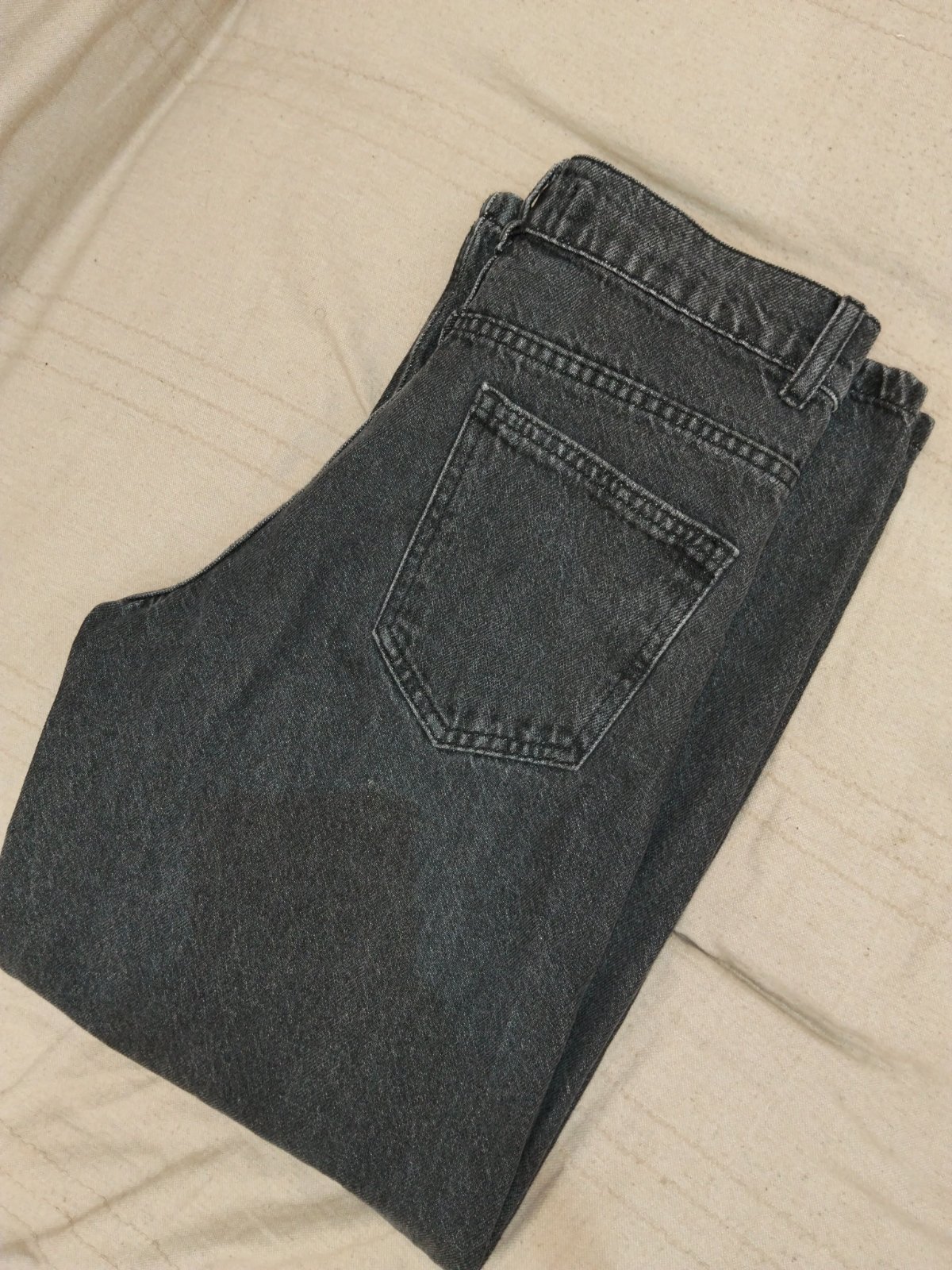 Jeans gris charbon foncé 