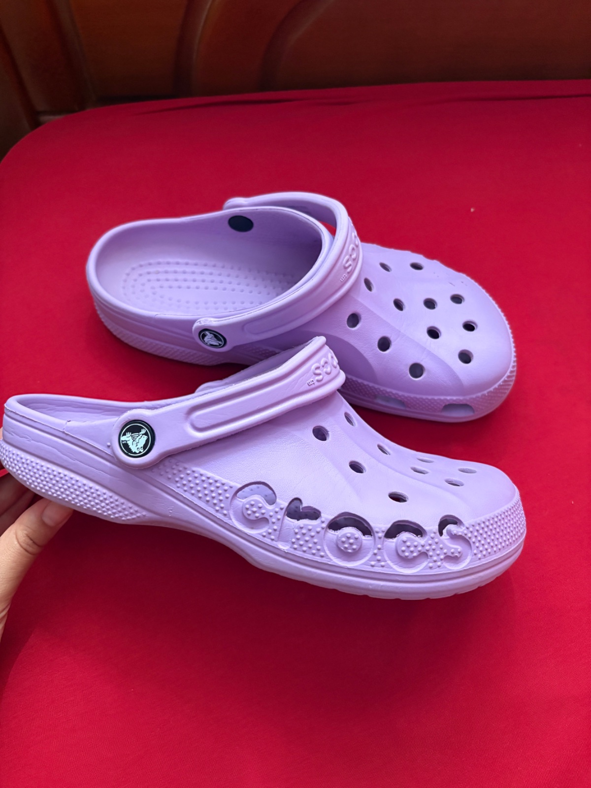 Crocs Baya Glogs violet clair 💜🪻🪻🐊
