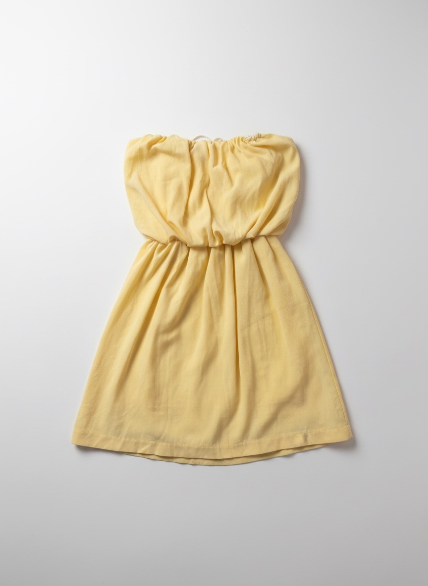 Mini robe jaune citron 🍋🍋🍋