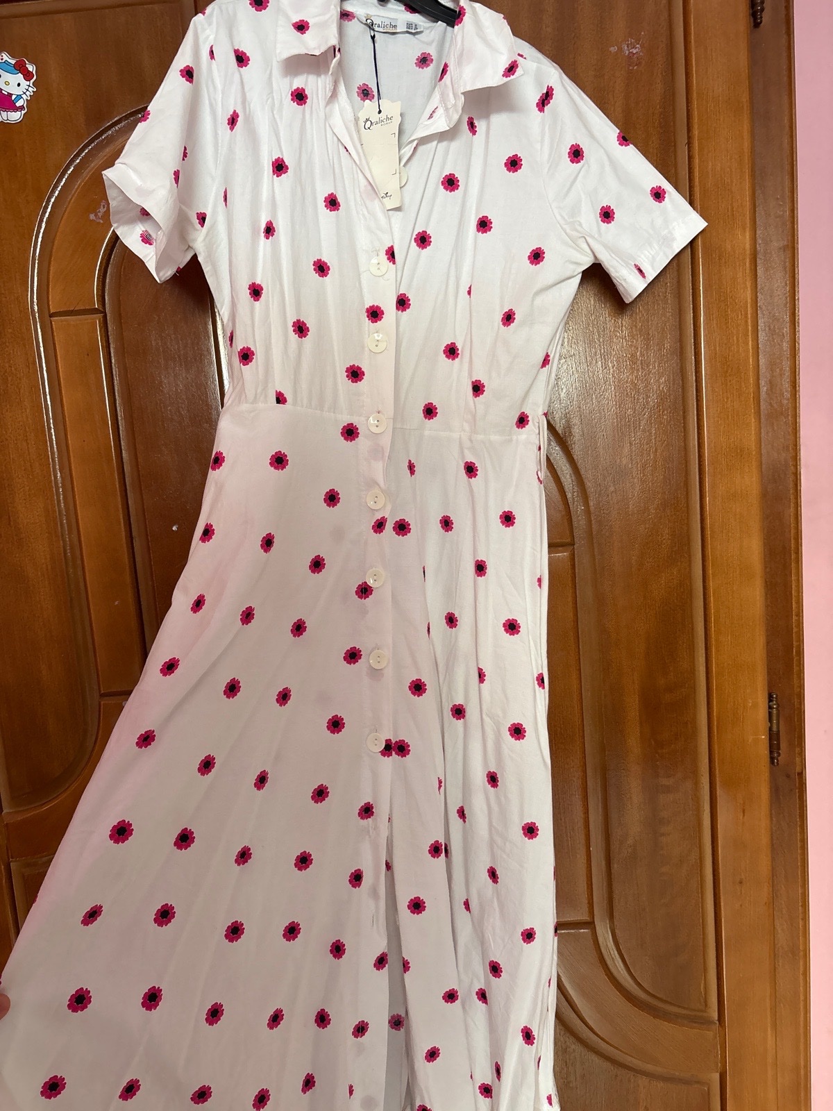 Robe blanche importation avec etiquette 🌸🌸🌸🌷